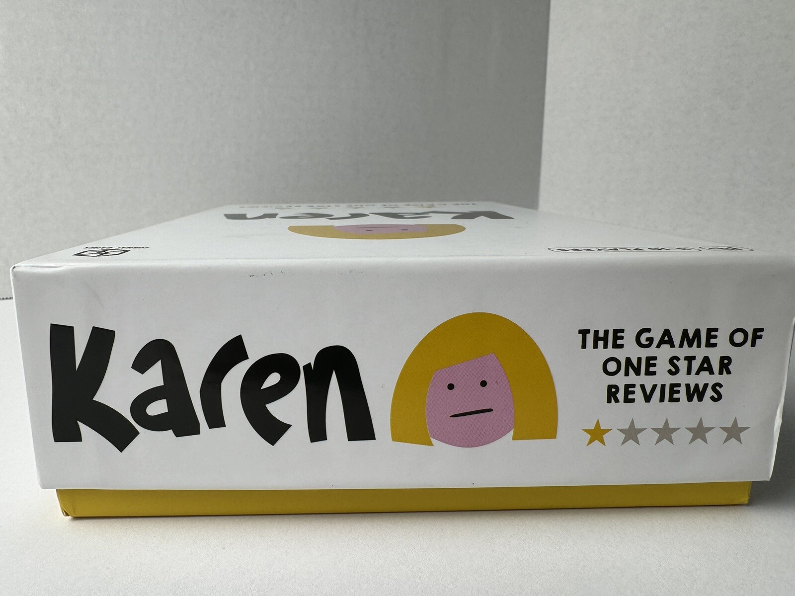 Karen The game of one star reviews. 3-10 players, ages 14 and up