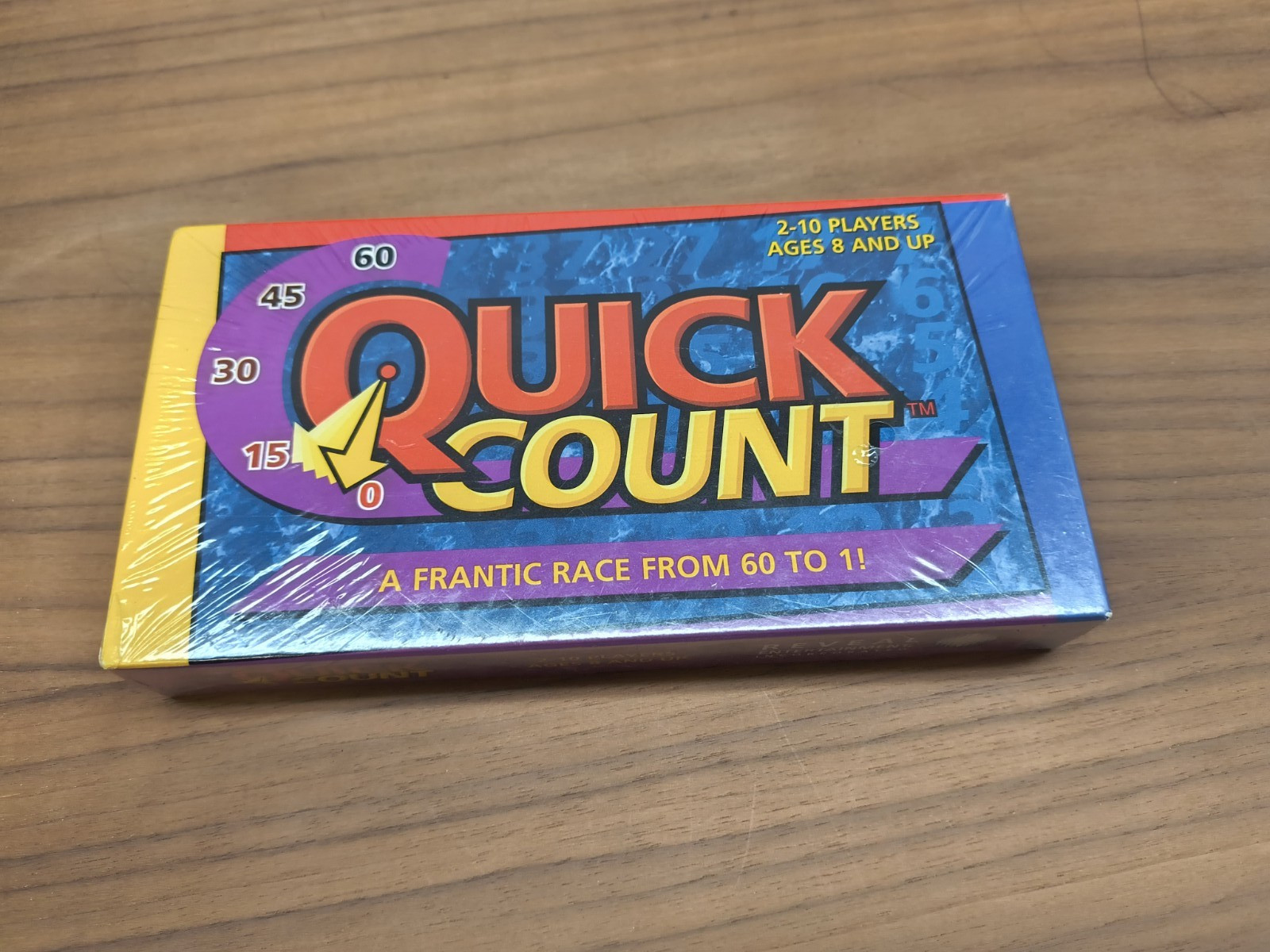 Quick Count 60-1 Game Fast paced exciting fun.
