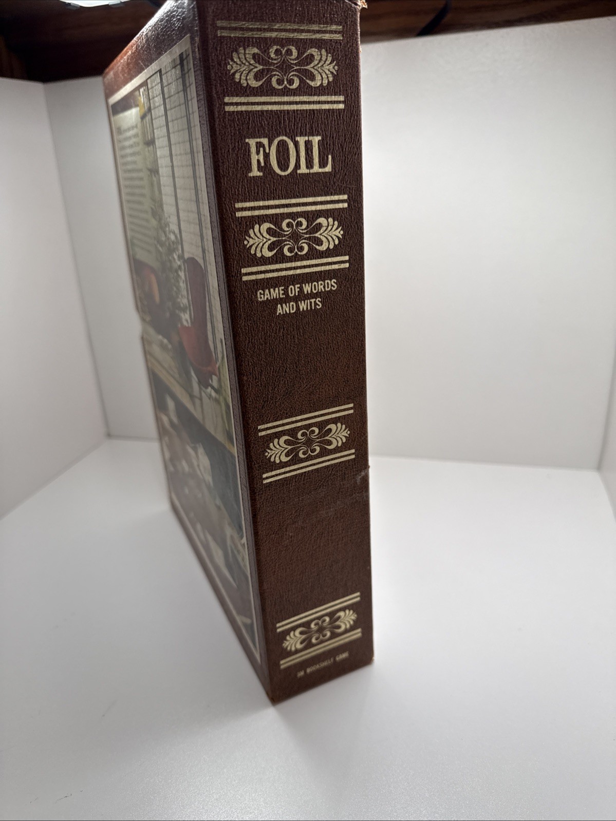 FOIL 1971 MCM Challenging game of words and wits Board Game
