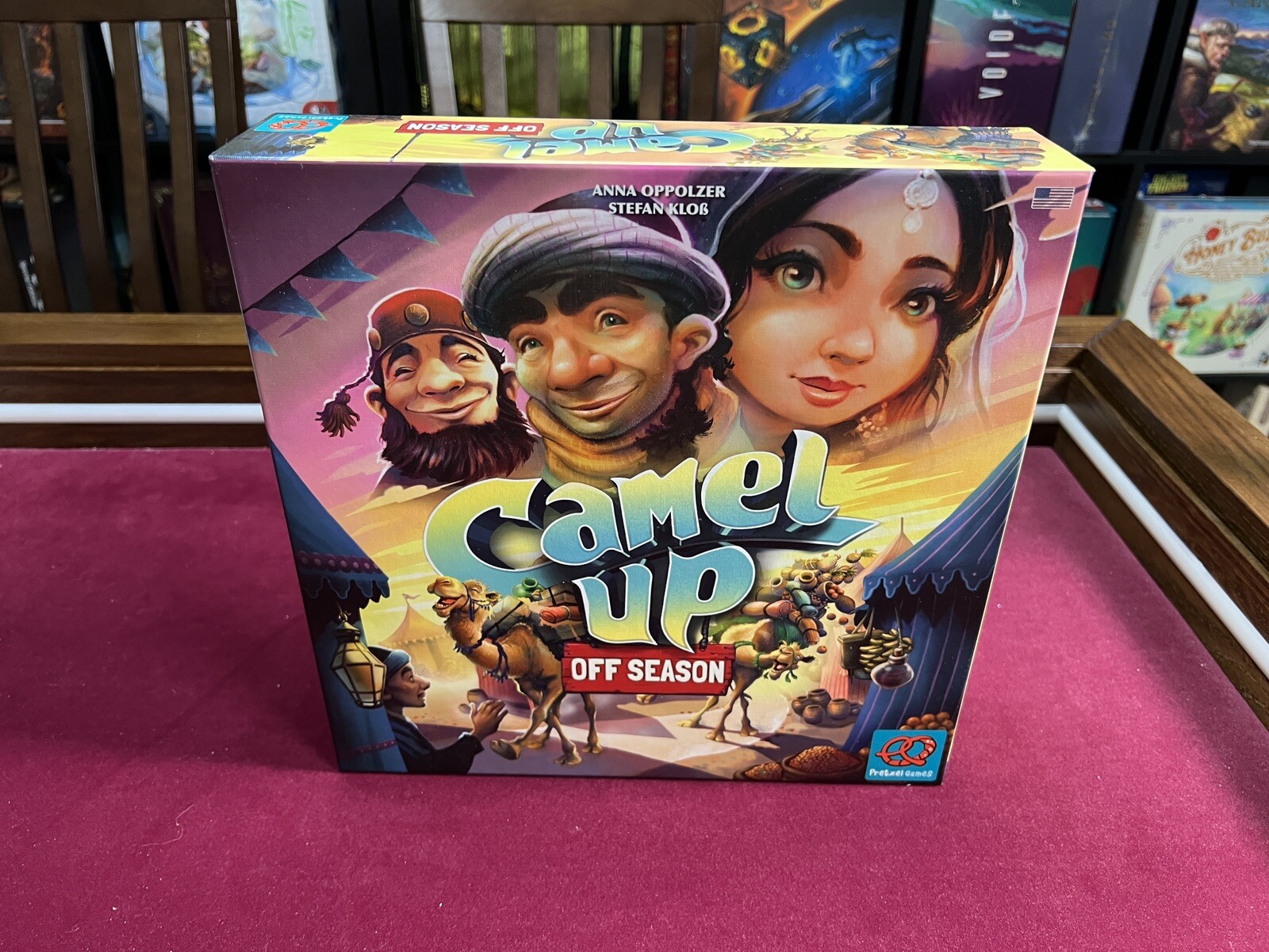 Camel Up Board Game Off Season Played Once