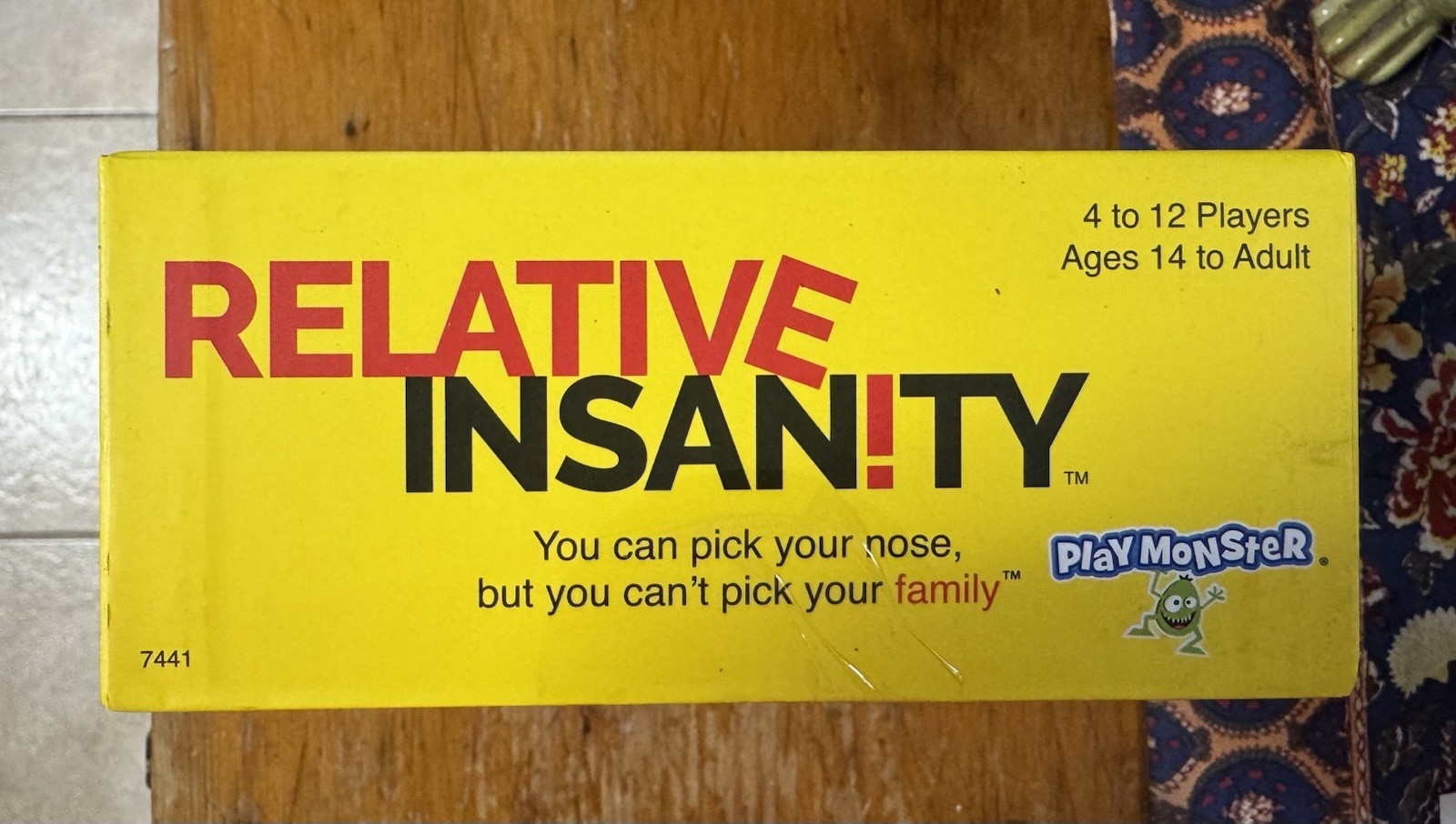 Relative Insanity Party/ Family Game – NIB SEALED