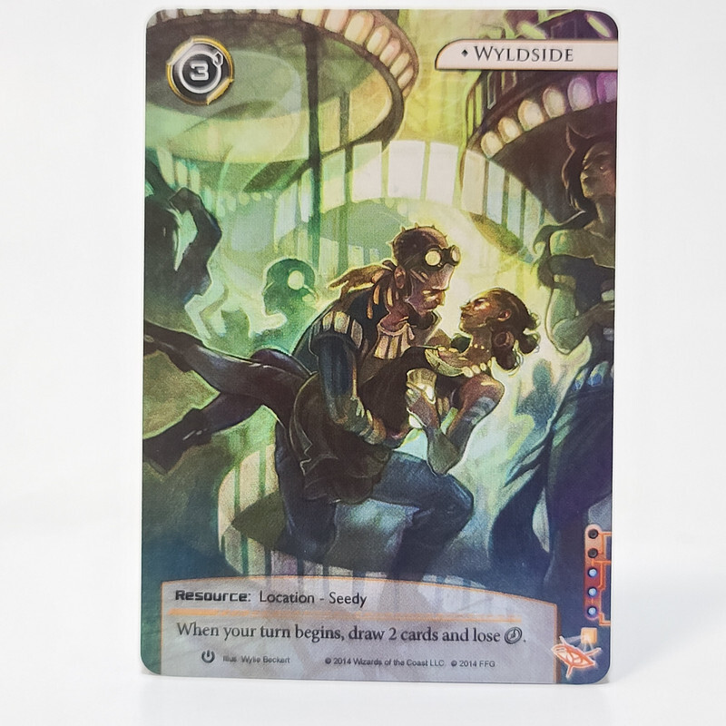WYLDSIDE Organzied Play Promo Card FFG Android Netrunner LCG