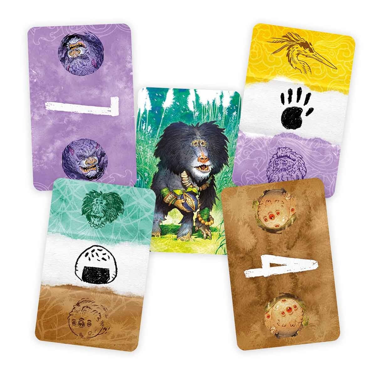 Yokai Sketch Card Game 2 Player Set Collection Devir DEVYOKAI Animal