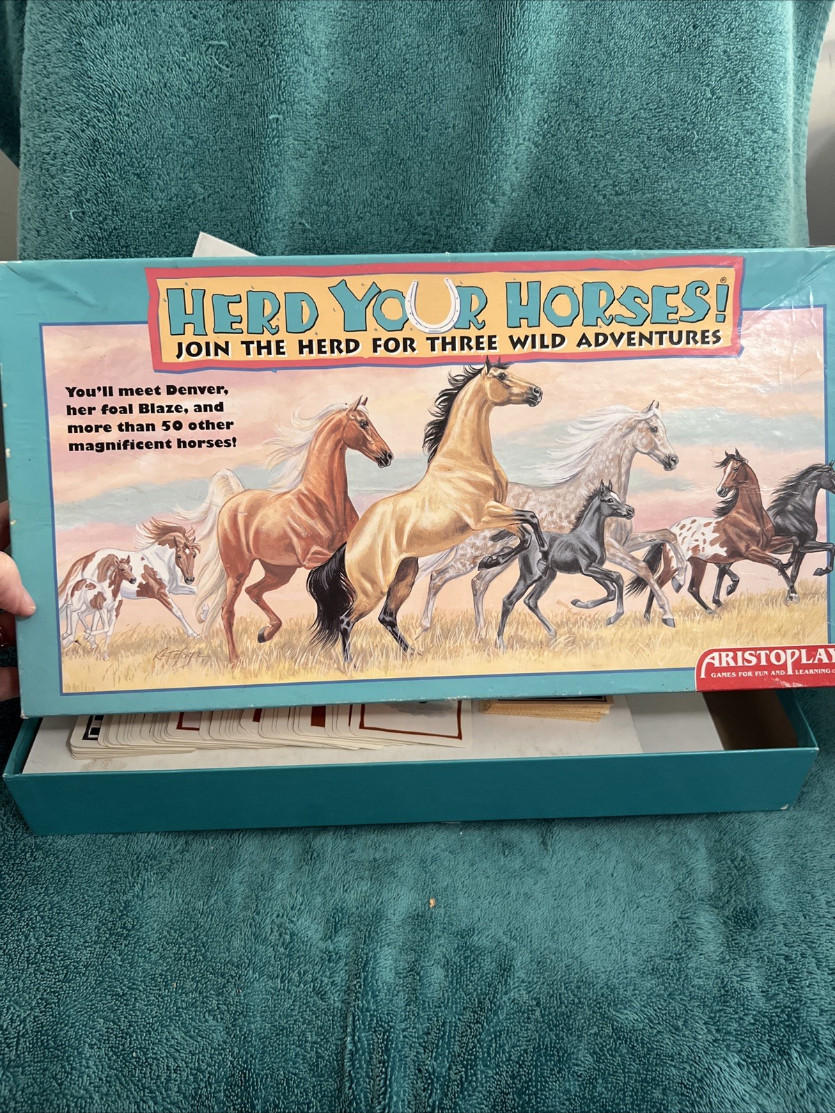 VTG Herd Your Horses Board Game As Pictured 1993 See Pics And Read