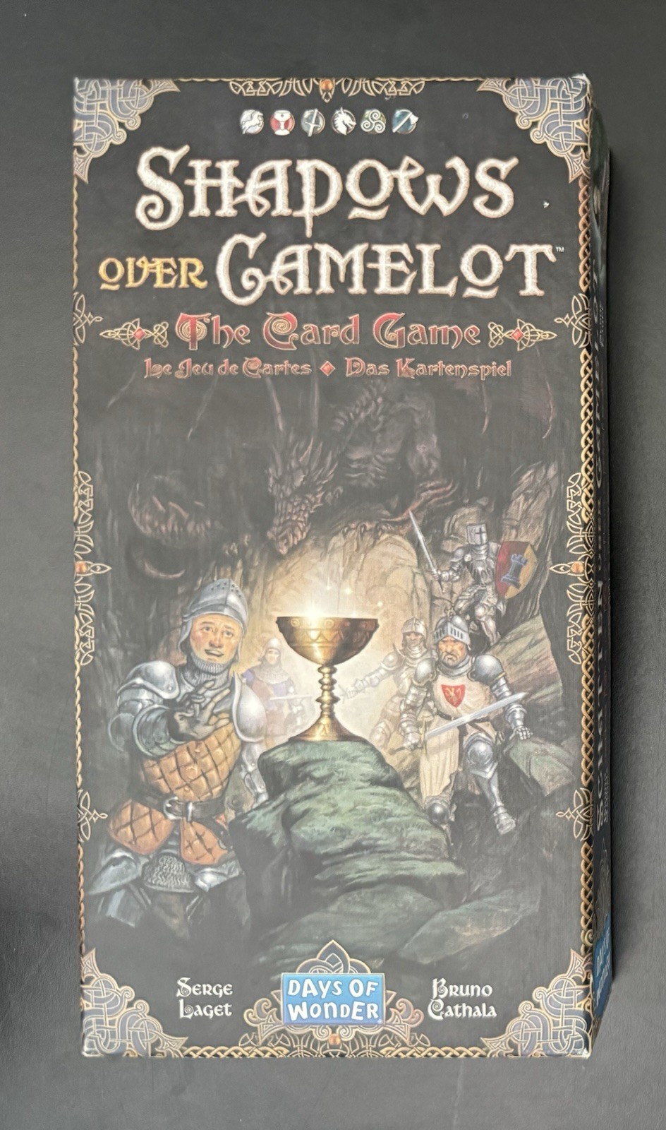 Shadows Over Camelot The Card Game + Promo Cards by Days of Wonder – Complete