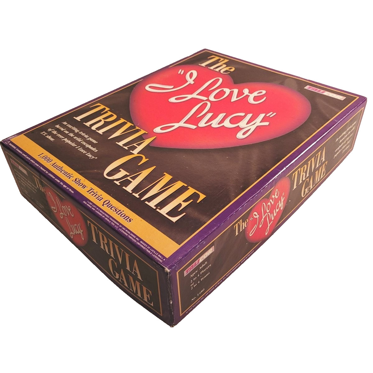The “I Love Lucy” Trivia Board Game – Talicor 1998