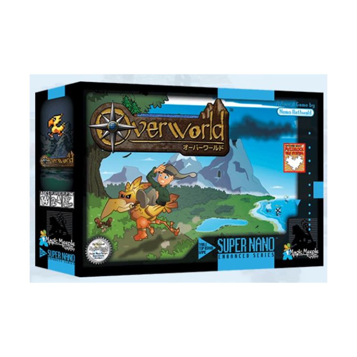 Magic Meeple Board Game Overworld Box VG+/NM