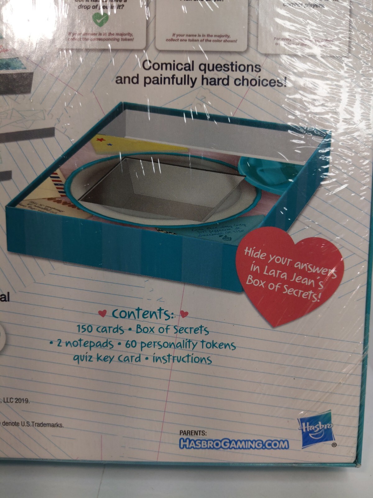 Hasbro Party Game: To All The Boys I’ve Loved Before – for Ages 14 and Up New I9