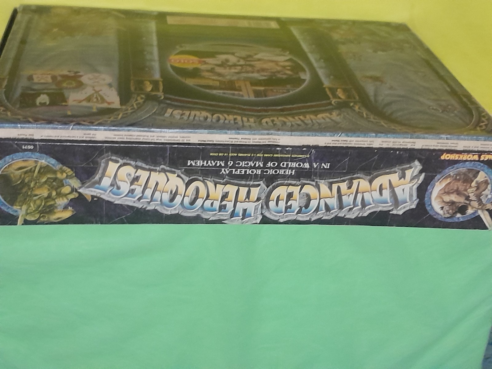 Advanced HeroQuest Games Workshop,EX-NM con,Vintage(OOP) 1990 COMPLETE-READ! 🔥