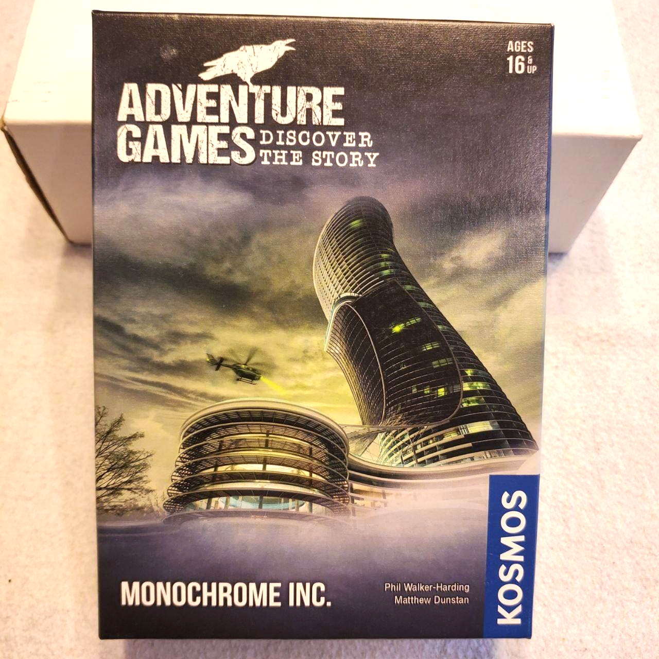 Adventure Games Monochrome Inc Board Game Kosmos 1-4 Players 16+ Coop Story