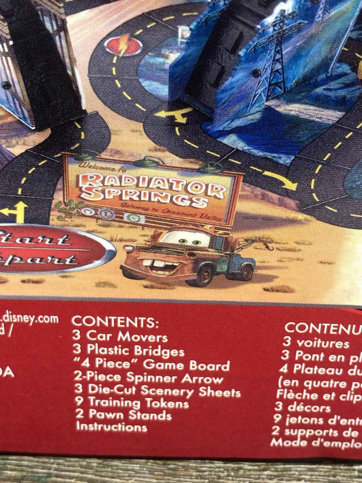 Disney Pixar Cars 3 Risky Raceway Board Game Spin Master New Open Box Never Used
