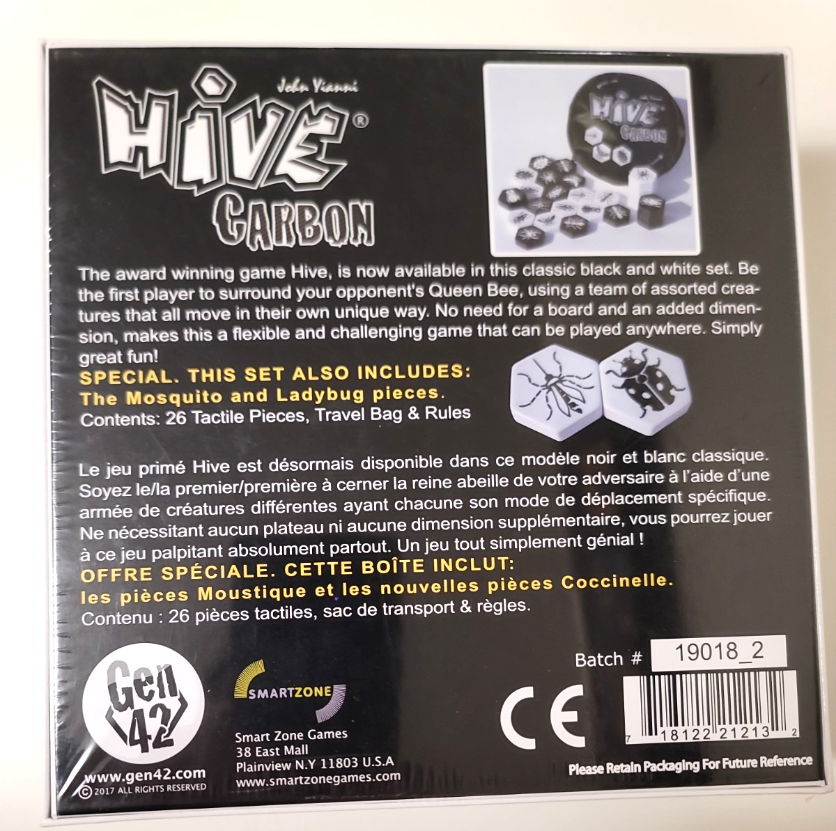 Hive Carbon 2015, Gen42 Games, New Sealed