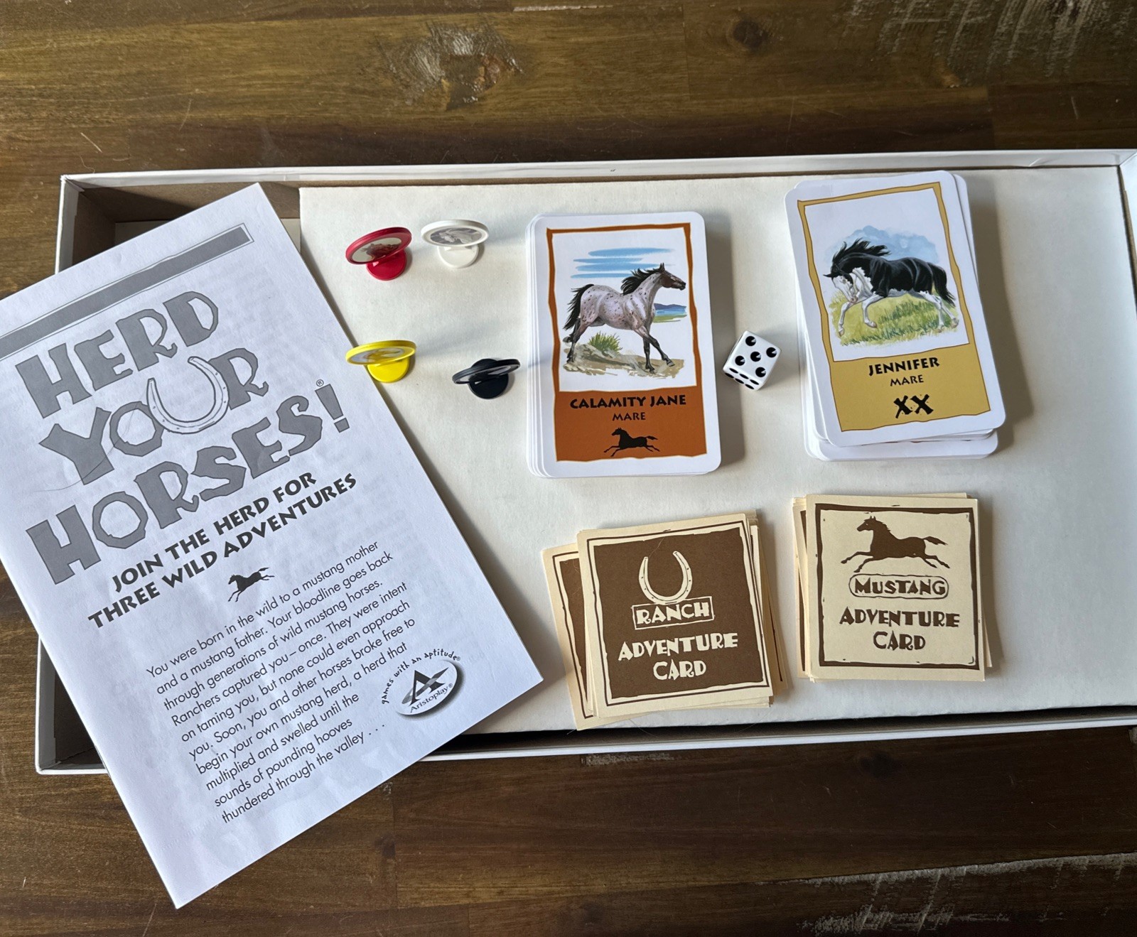 🐎HERD YOUR HORSES Adventure Board Game 2009 Brand New Sealed *Read*