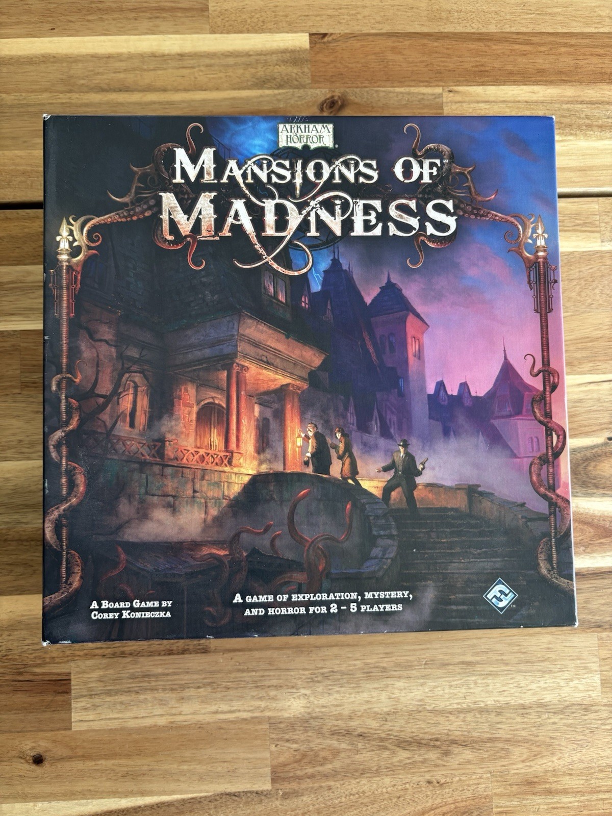 Mansions of Madness First Edition Board Game Complete 2010 Mystery Horror