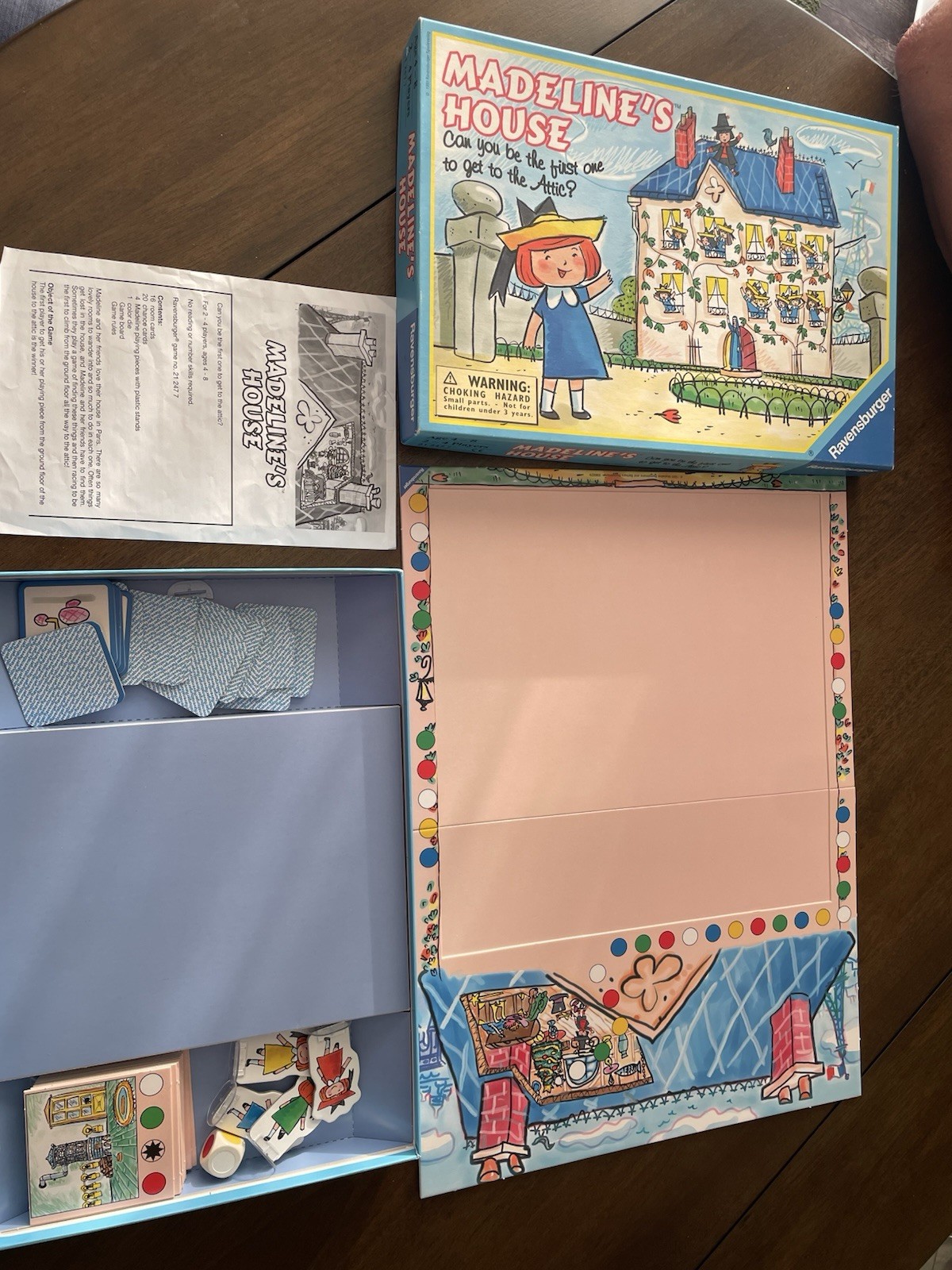 Madeline’s House Board Game Ravensburger 1995, Complete in original box