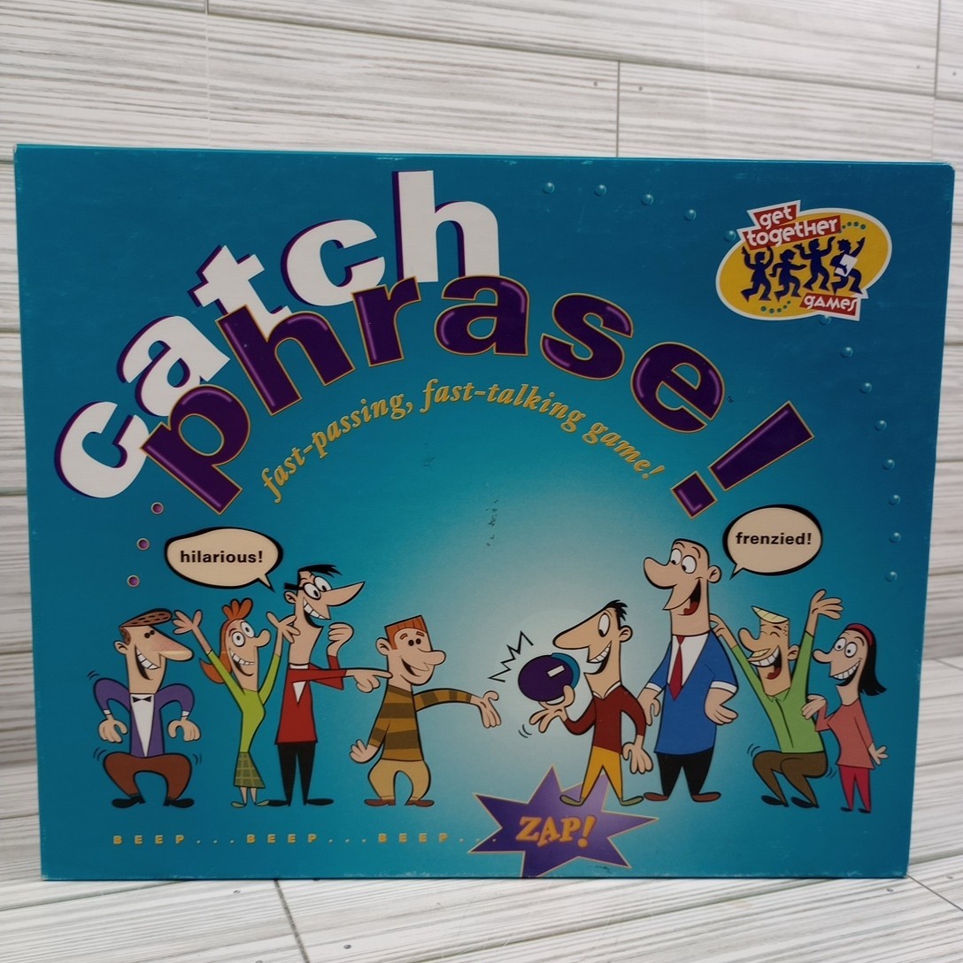 Catch Phrase Vintage game Original Parker Brothers Fast Talking – 100% Complete