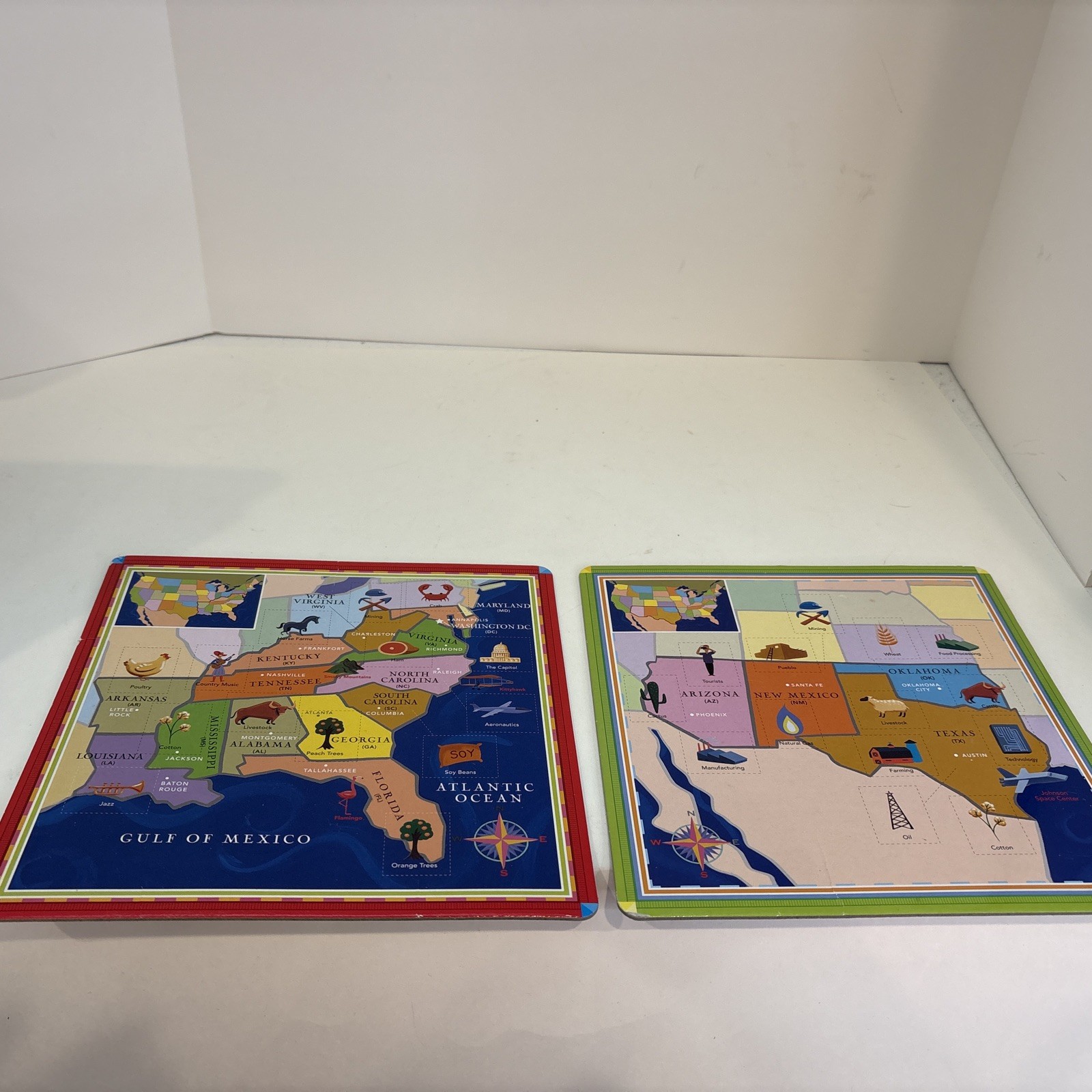 EEBOO United States Geography Bingo Board Game Special Edition