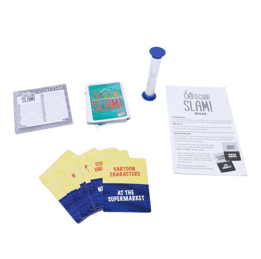 60 Second Slam! – Family Board Game