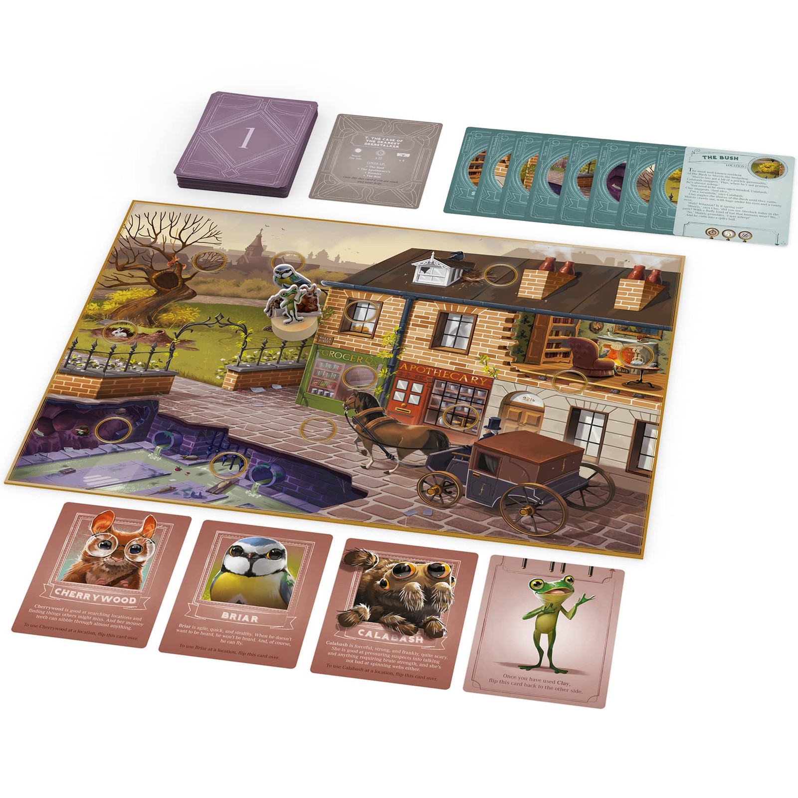 : The Animals of Baker Street – Investigation Game, Playable for The Whole Fa…