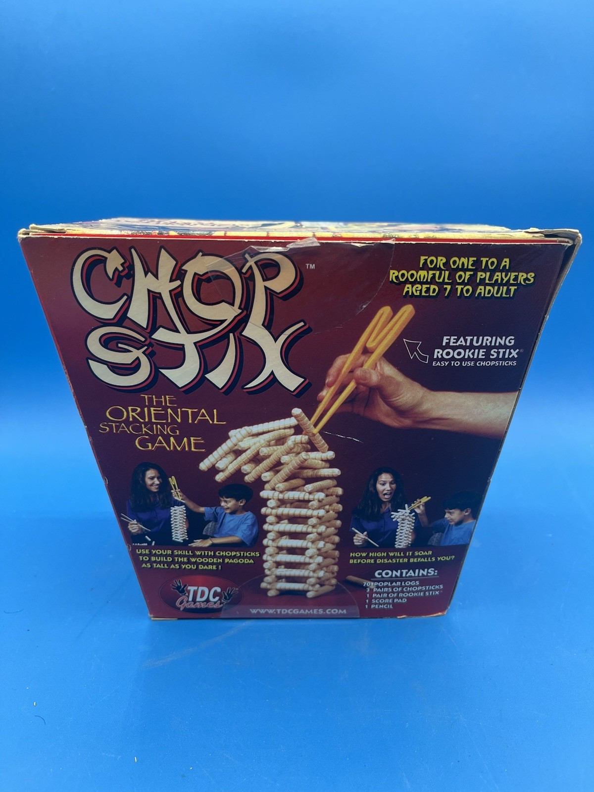 2000 TDC Games Chop Stix The Oriental Stacking Game Of Skill Complete
