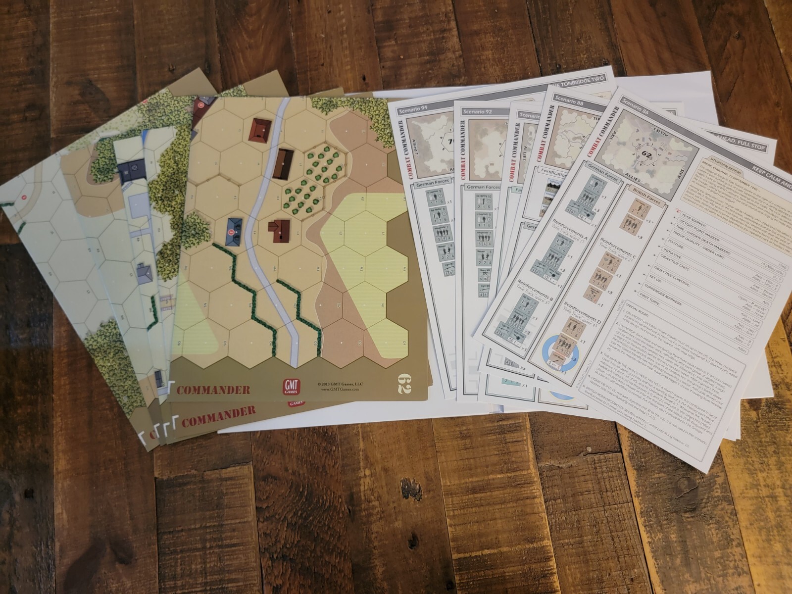 GMT Games CC Combat Commander Battle Pack Nr 6 Sealion 2nd Printing