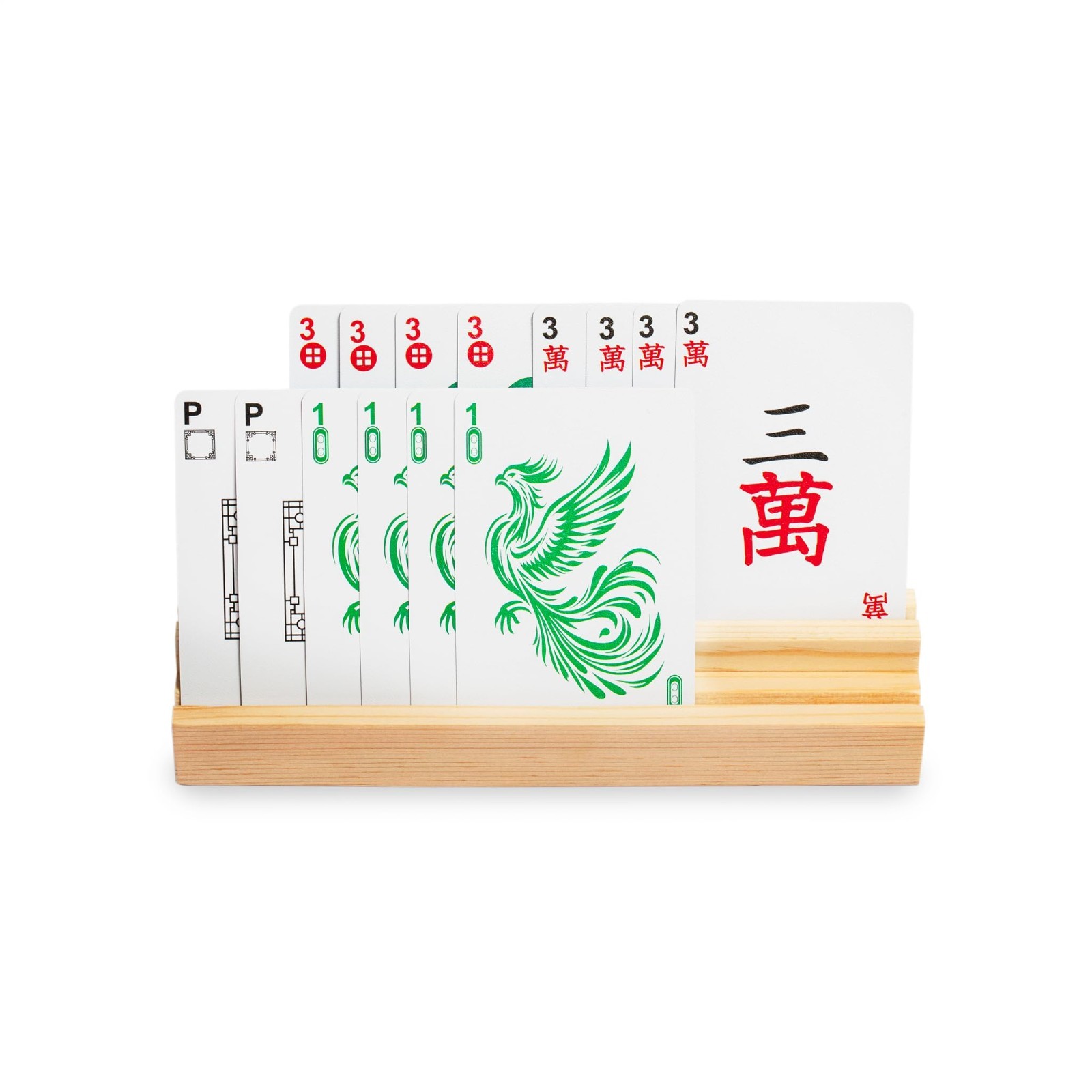 Deluxe American Mahjong Game Set – 166 Cards, Black Long Tiles, Complete Set