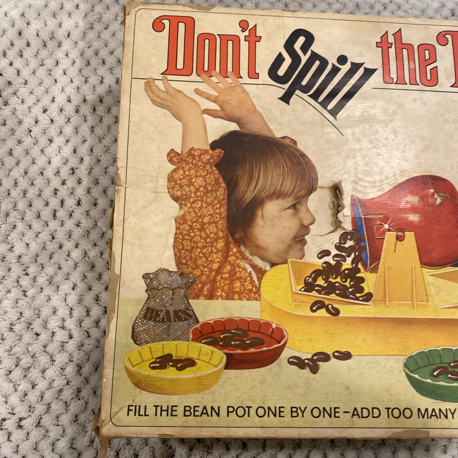 Don’t Spill the Beans Game Fill the Bean Pot One By One Schaper Vintage Complete
