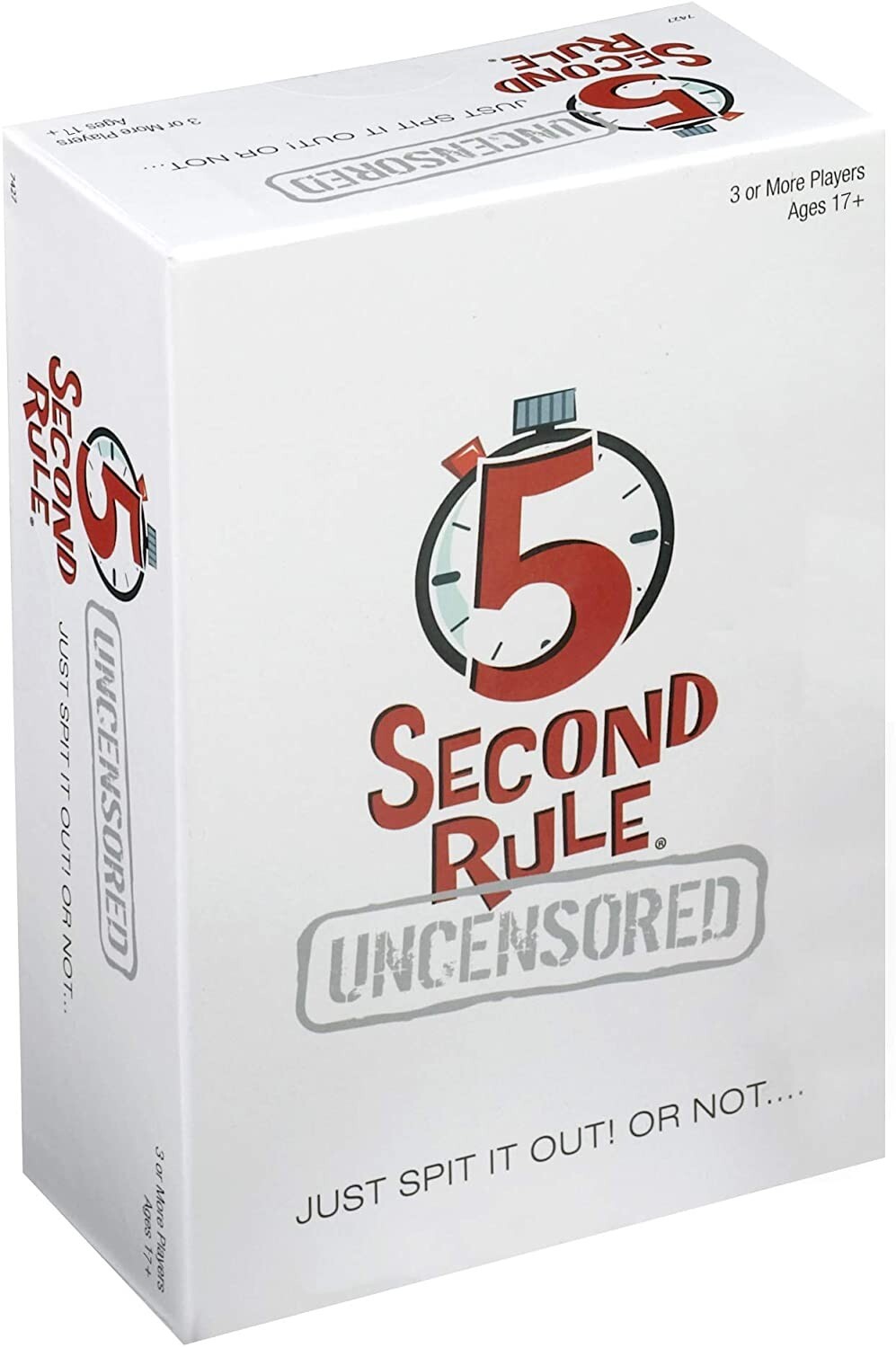5 Second Rule Uncensored Game, Adult Game, Party Game, Card Game
