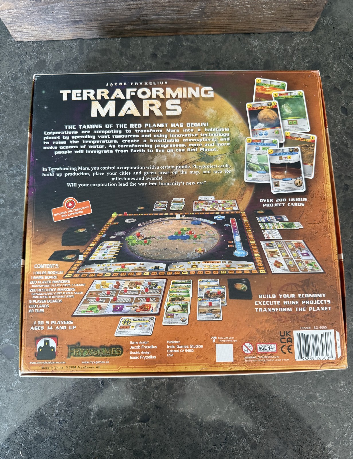 Brand New Terraforming Mars Board Game By Stronghold Games (Indie Boards)