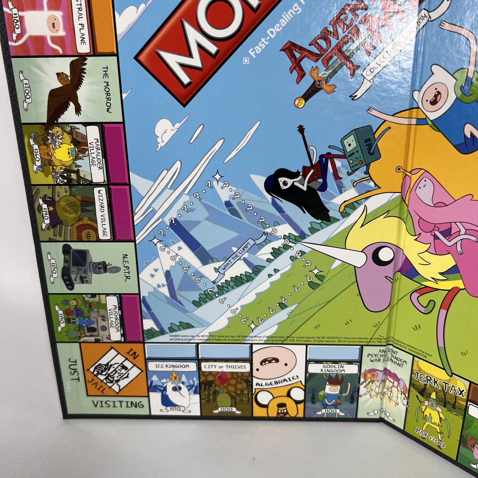 Monopoly Adventure Time Collector’s Edition Board Game Cartoon Network COMPLETE