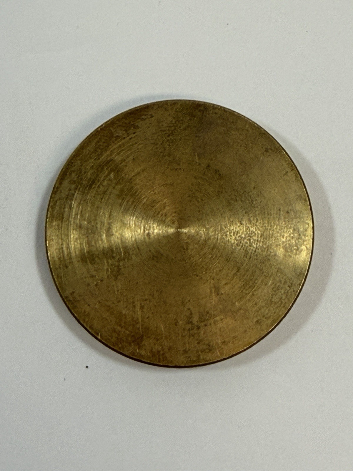 VTG Holographic Hologram Dolphin Heavy Brass Metal POG Slammer