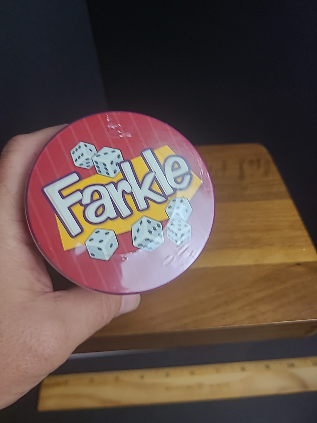 Farkle The Classic Dice Rolling Risk Taking Game in Travel Cup NEW SEALED