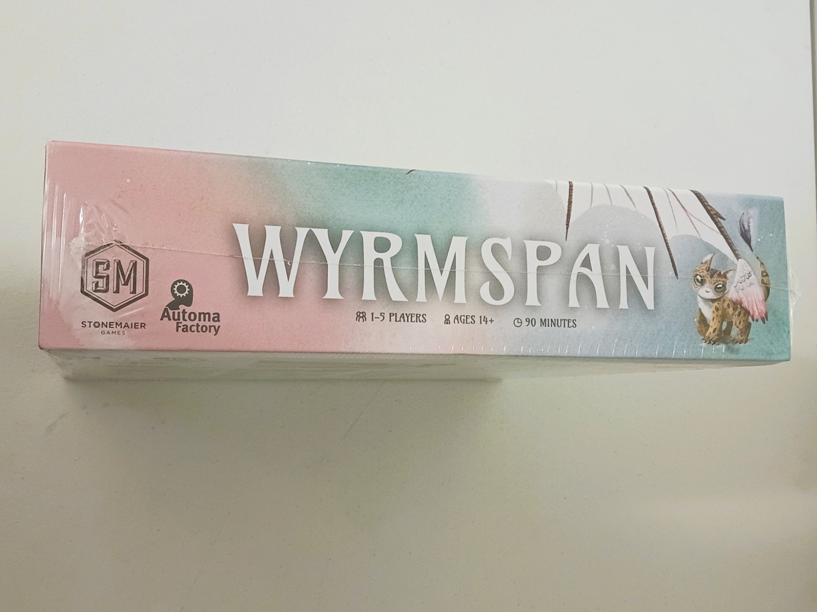 Wyrmspan board game + Dragon Academy expansion by Stonemaier (2024, 2025), NEW!