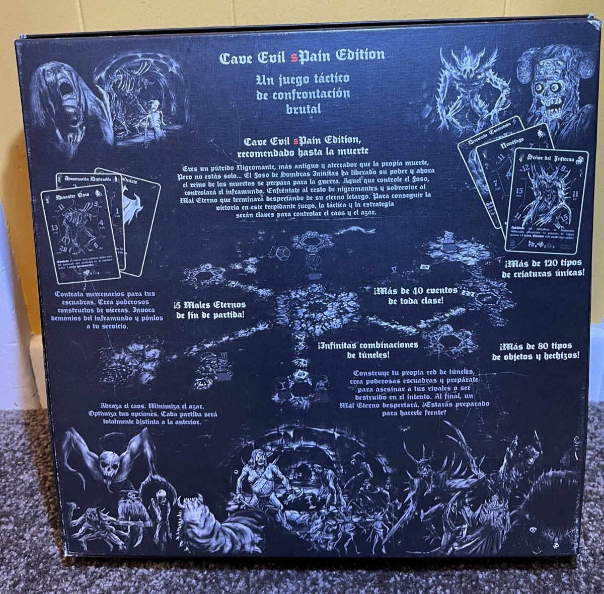 Cave Evil Spain (English translations) Edition MasQueOca Complete OOP VG+ Read!