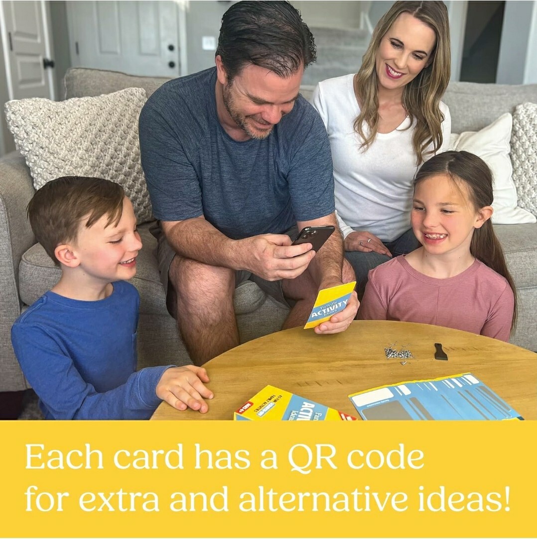Family Activity Ideas | 45 Creative Scratch-Off Experiences Family Game. NIB