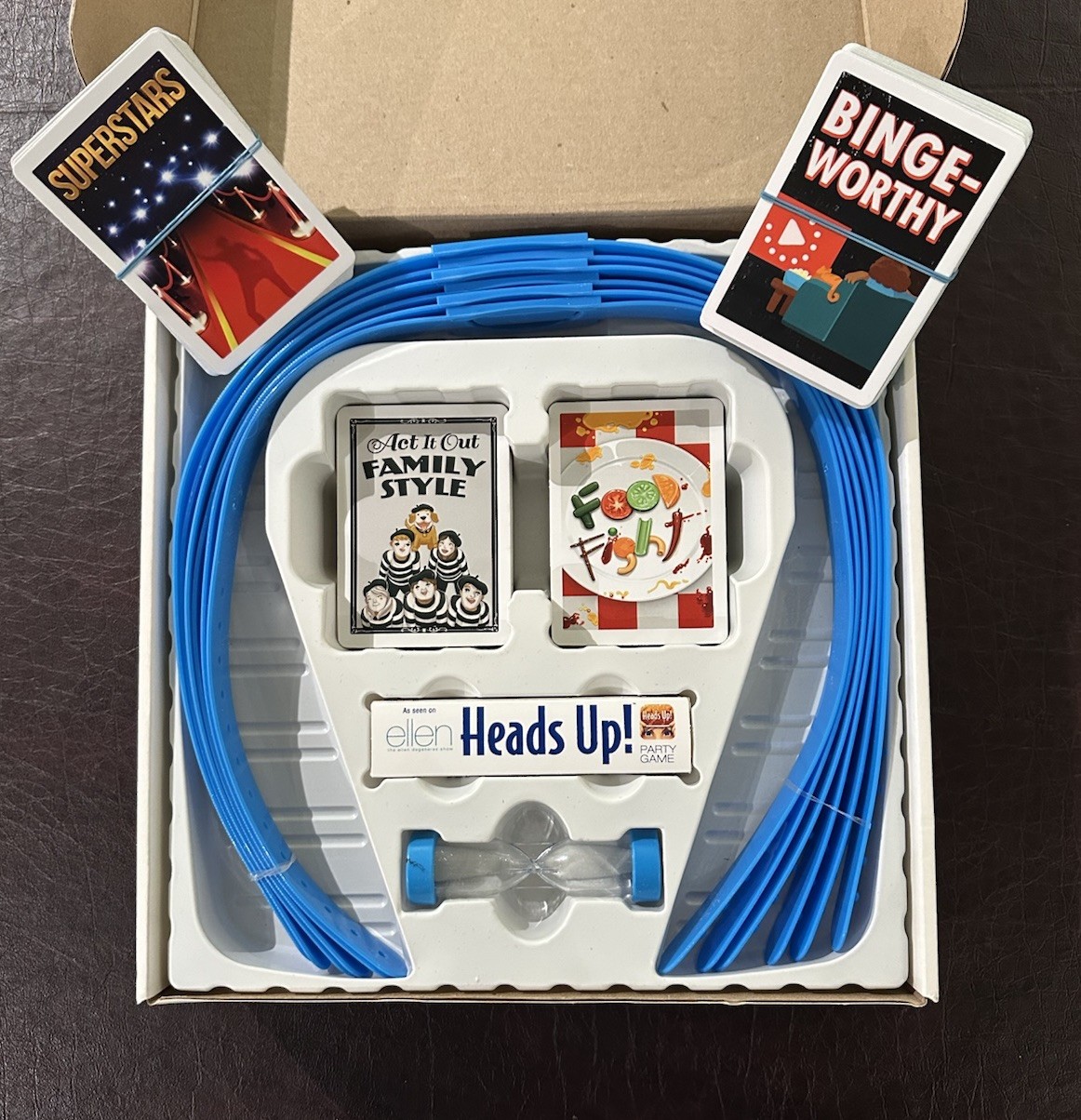HEADS UP! PARTY GAME 3RD EDITION EXCLUSIVE “BINGEWORTHY” DECK ONLY IN THIS GAME!