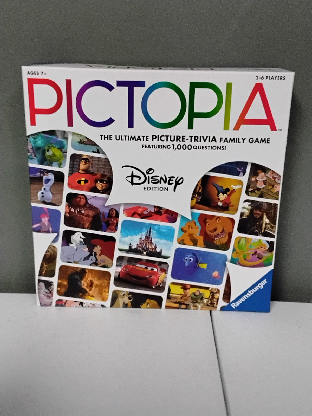 NEW Pictopia Disney Edition The Ultimate Picture Trivia Family Game Ravensburger