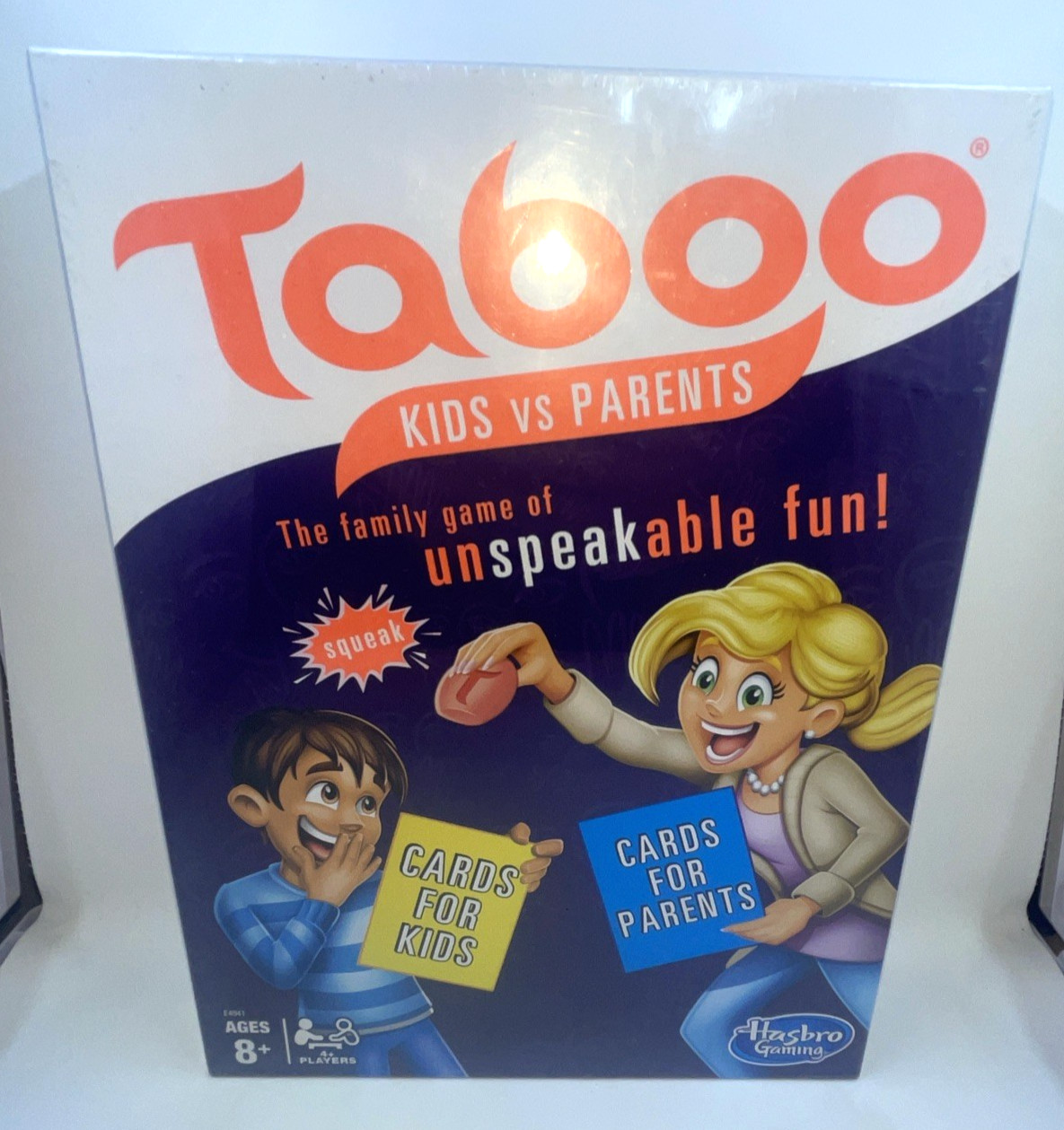 NEW & SEALED! TABOO Kids VS. Parents Family Fun Gaming Board Game Ages 8+