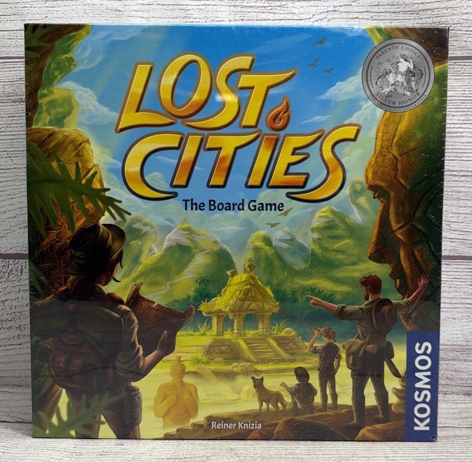 Kosmos Games Lost Cities The Board Game Reiner Knizia Parent Choice New Sealed