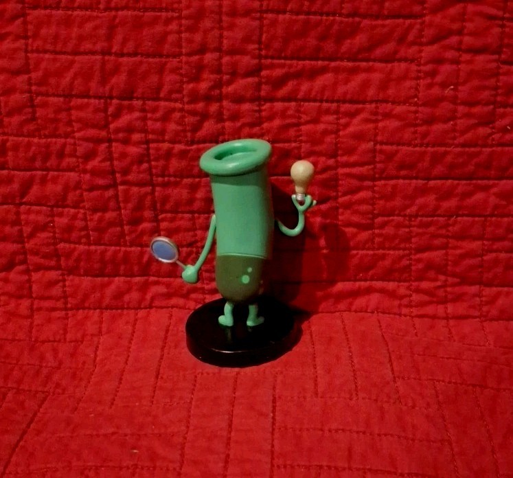 Vintage Trivia Crack Game Figurines