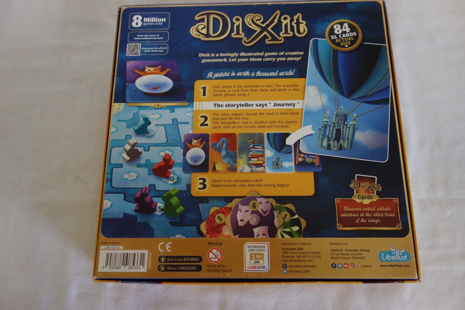 Dixit Board Game Storytelling Game Kids and Adults Family Ages 8+ 100% Complete