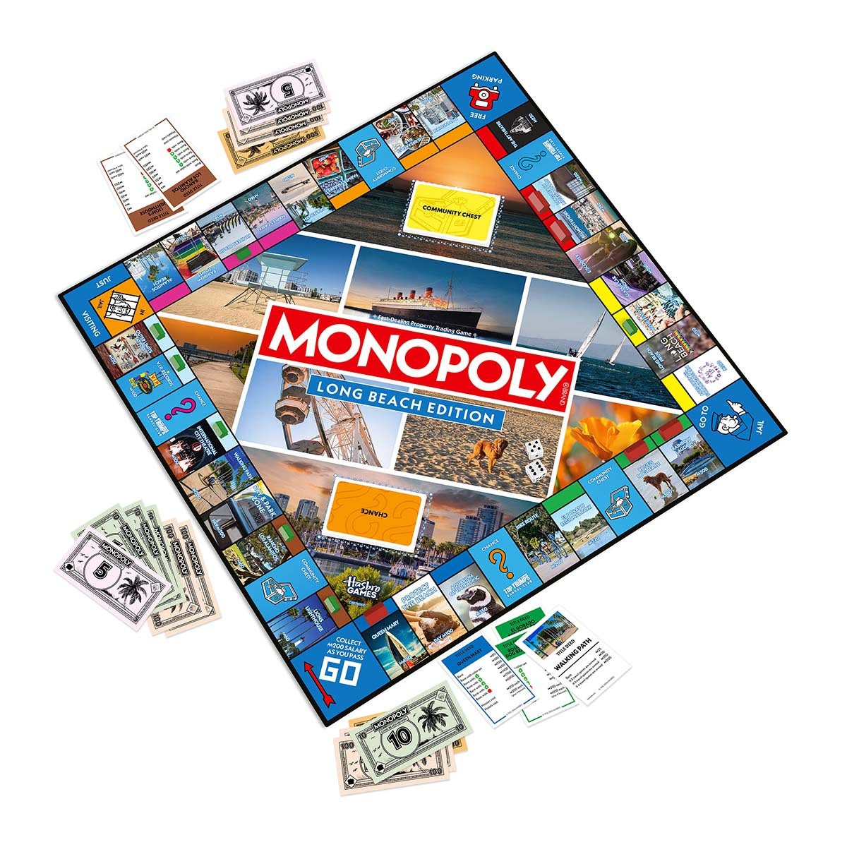 Long Beach, California Monopoly Board Game | New & Sealed – Family Game Night