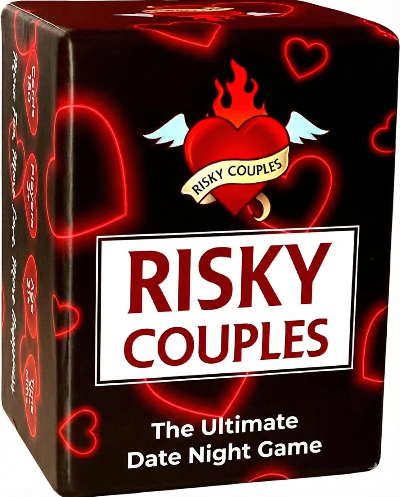 RISKY COUPLES | Couples Card Games for Date Night 150 Questions Challenges f…