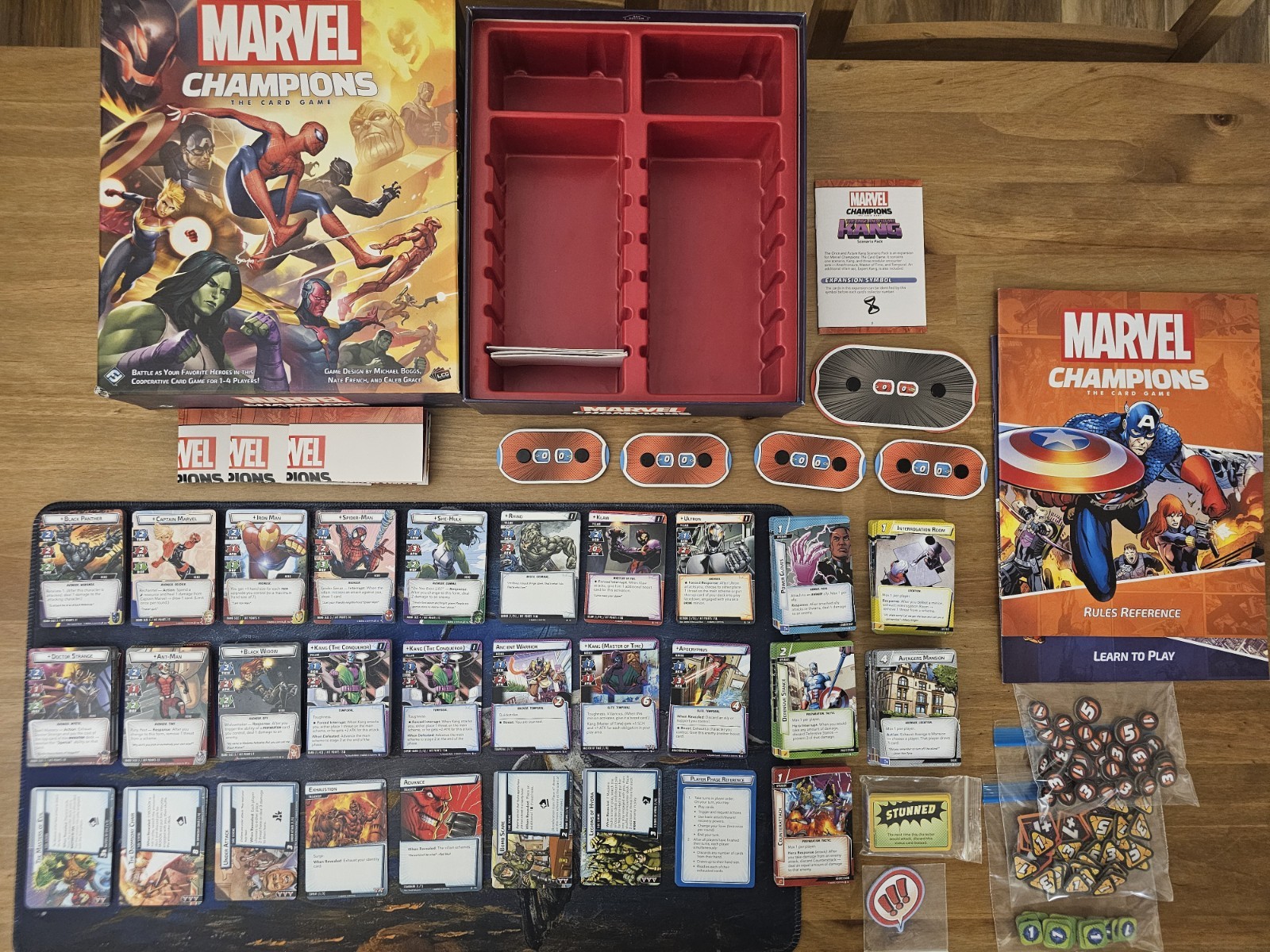 MARVEL Champions W/ 3 Extra Hero Packs And Kang Expansion – Male Offer!
