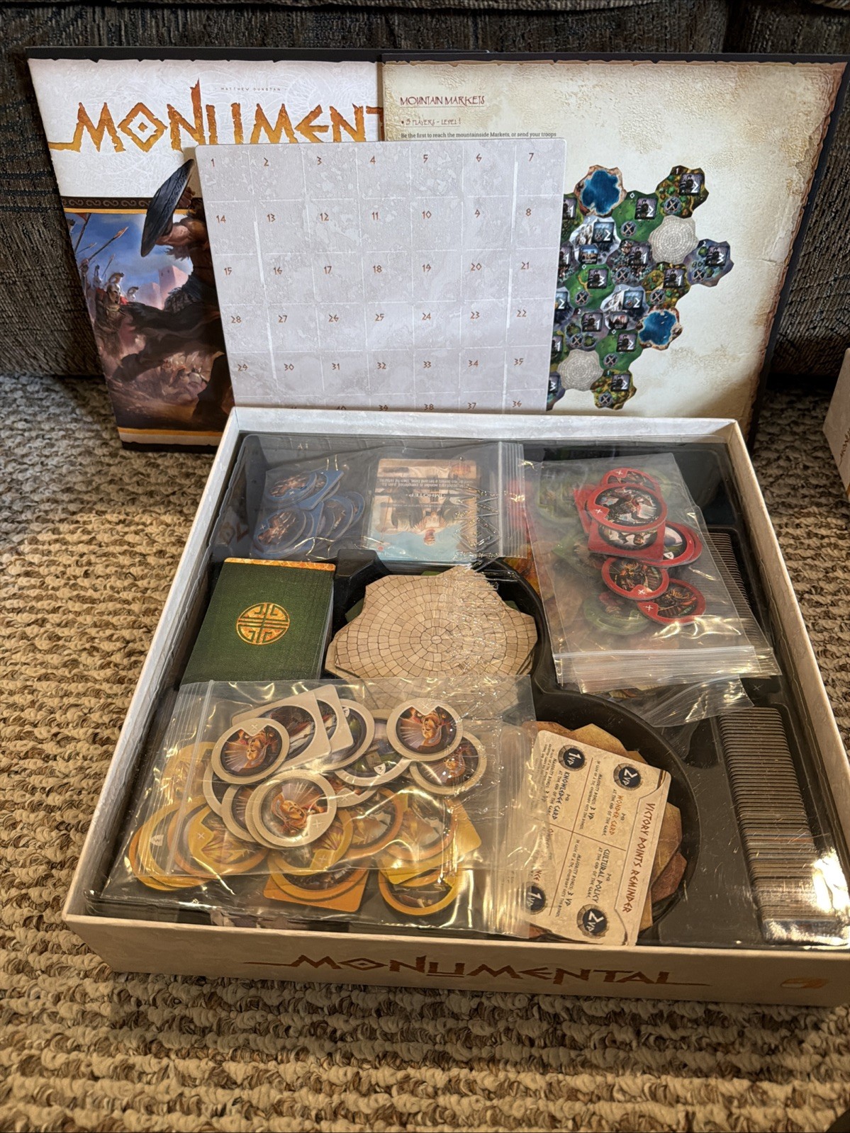 Monumental Board Game+Lost Kingdoms (New) & African Empires (New) Expansions