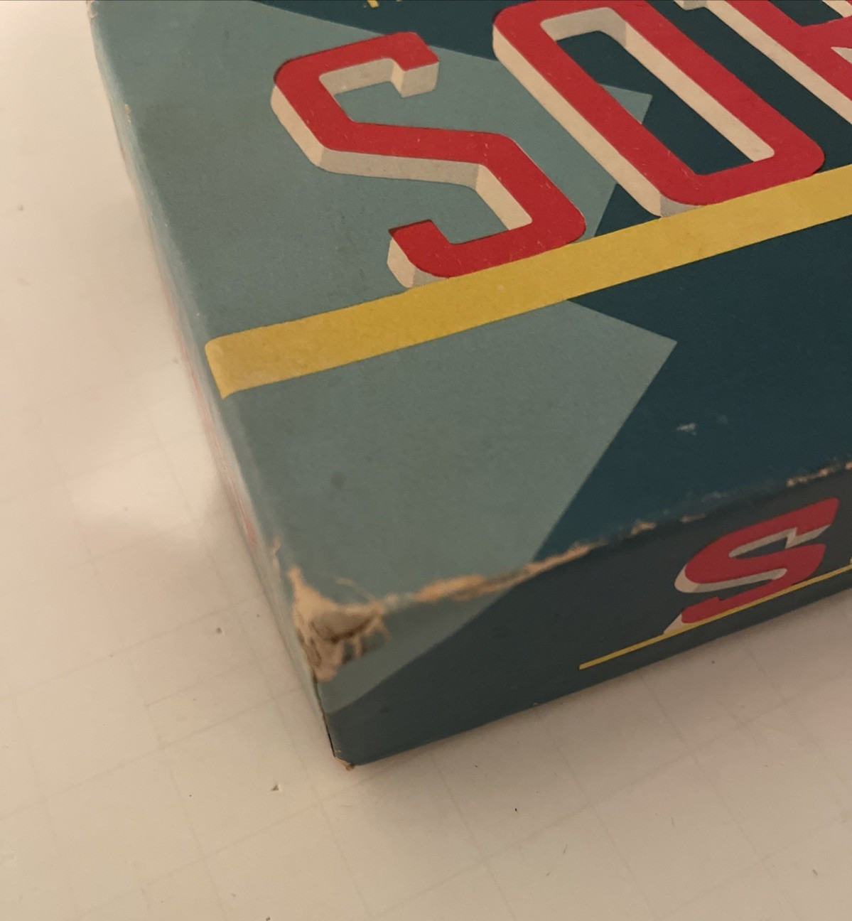 Vintage 1950 Sorry! Board Game Wooden Pieces, Wood Pawns, Cards, Instructions