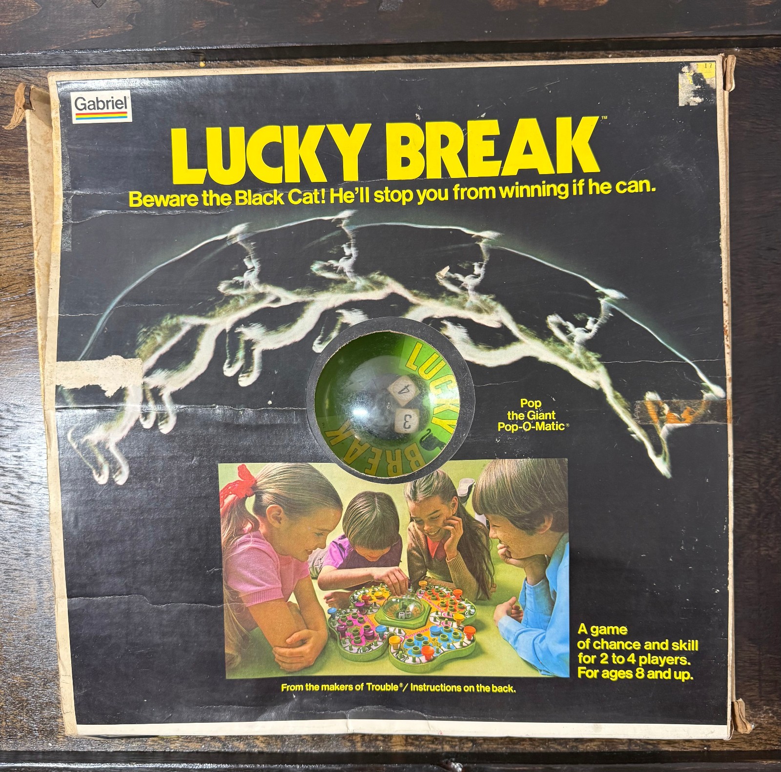 Vintage Gabriel Lucky Break Pop Game 1975