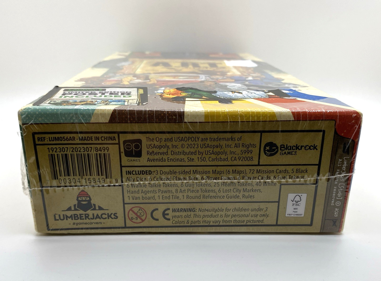 The A.R.T. Project Strategy Board Game Lumberjacks Studio Poster New Sealed