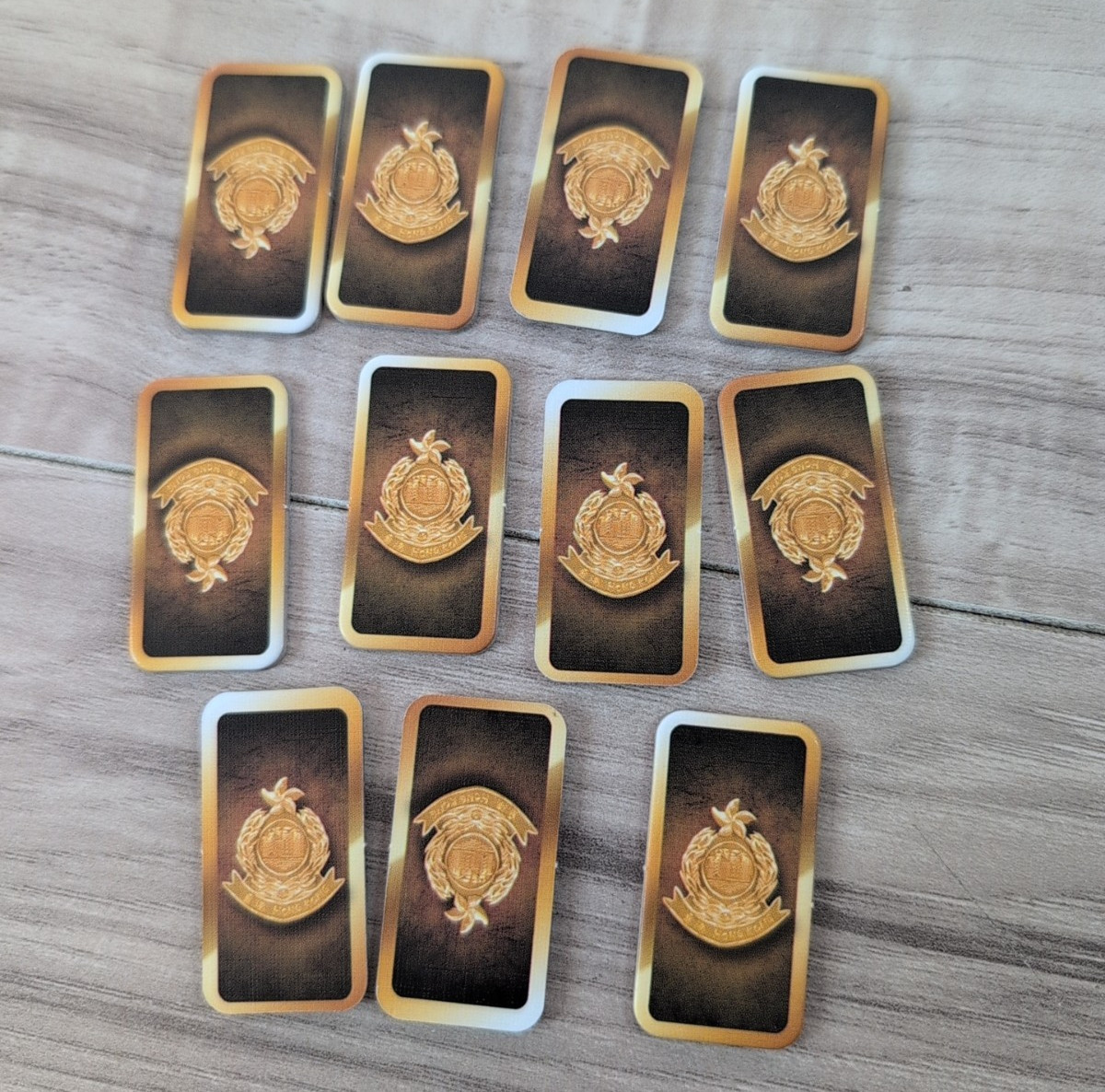 Deception: Murder in Hong Kong Board Game ( Badge Tokens X 11 ) ONLY