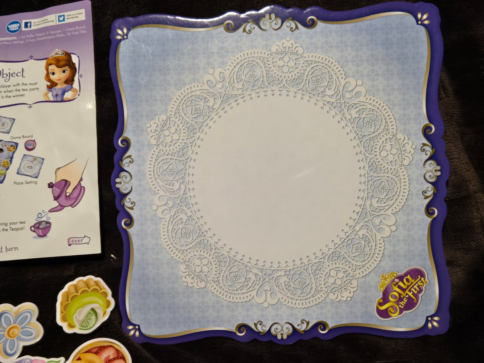 Sofia the First Magical Tea Time Game COMPLETE Wonder Forge 2013 Disney Kids